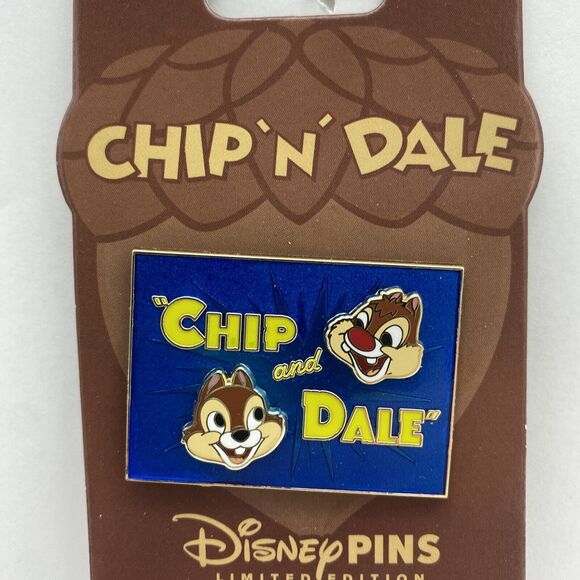 Disney Pin Chip and Dale Classic 80th Anniversary Limited Edition LE 3000 - Picture 2 of 4